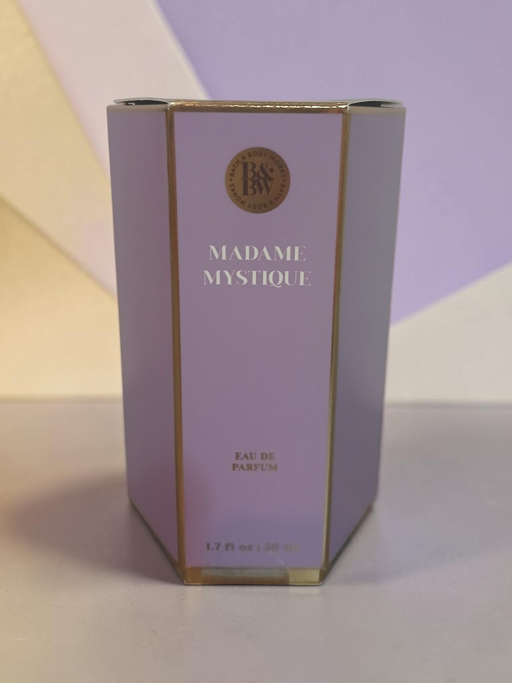 Bath & Body Works Madame Mystique Lavender & Gold Perfume Box